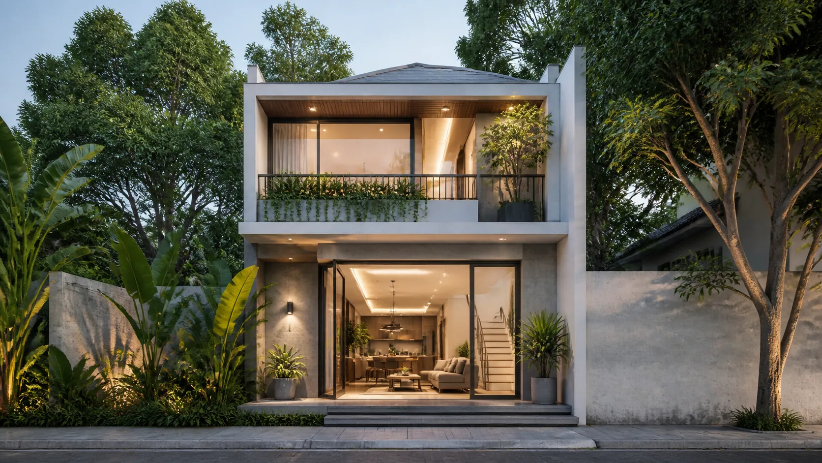 Minh họa Nhà 70–80m²