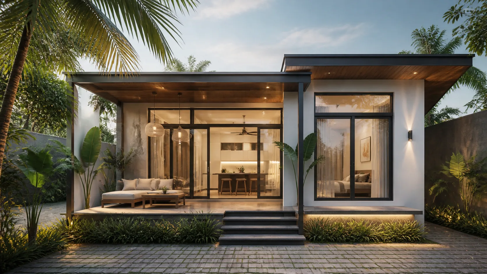 Minh họa Nhà 80–90m²