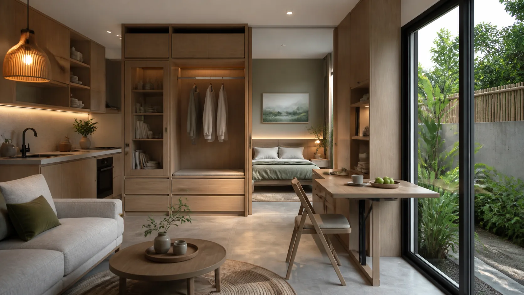 Minh họa Nhà dưới 50m²