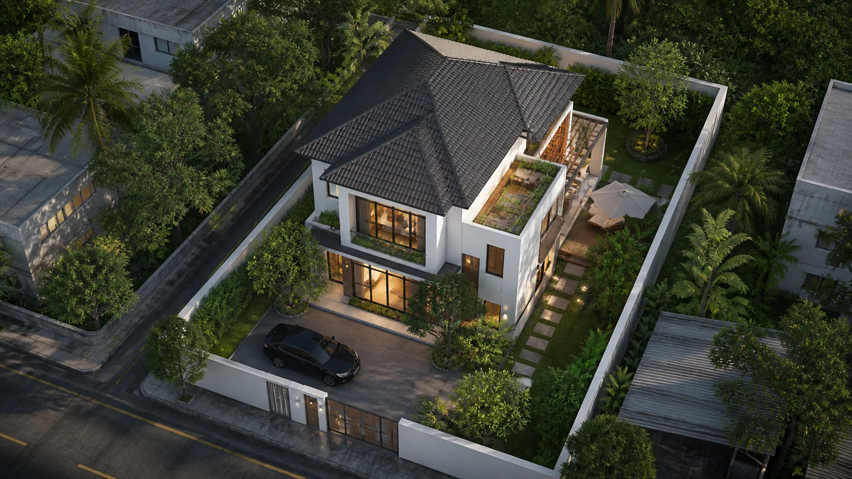 Minh họa Nhà 10x15m