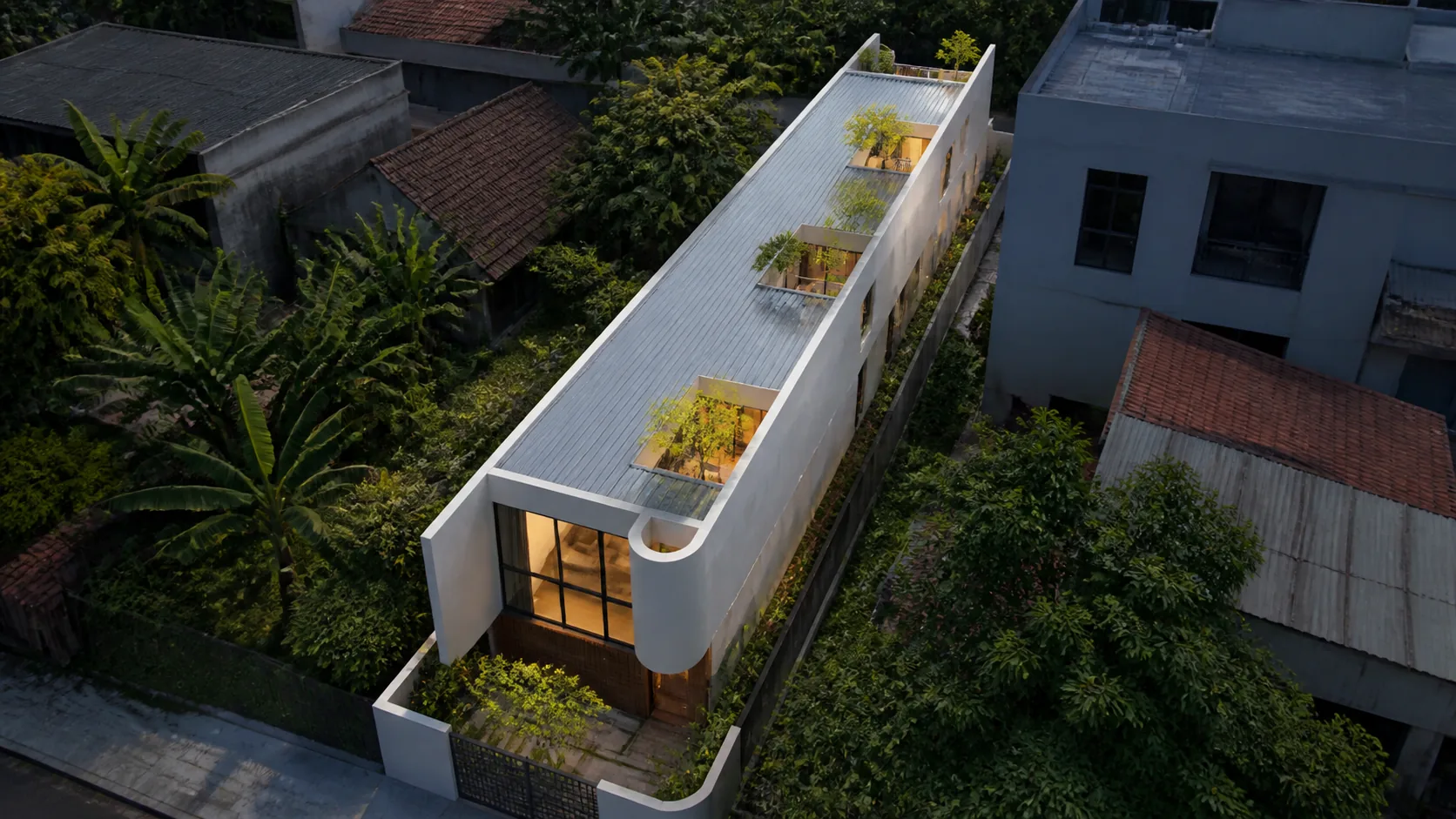 Minh họa Nhà 6x20m