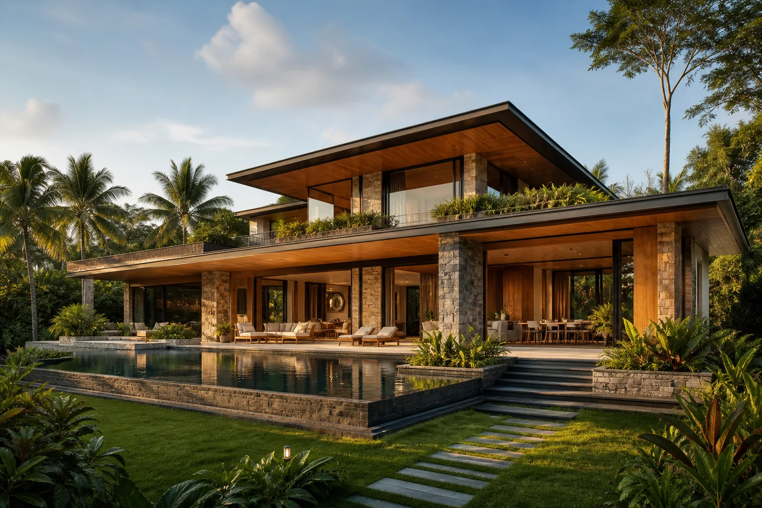 Minh họa Phong cách Tropical