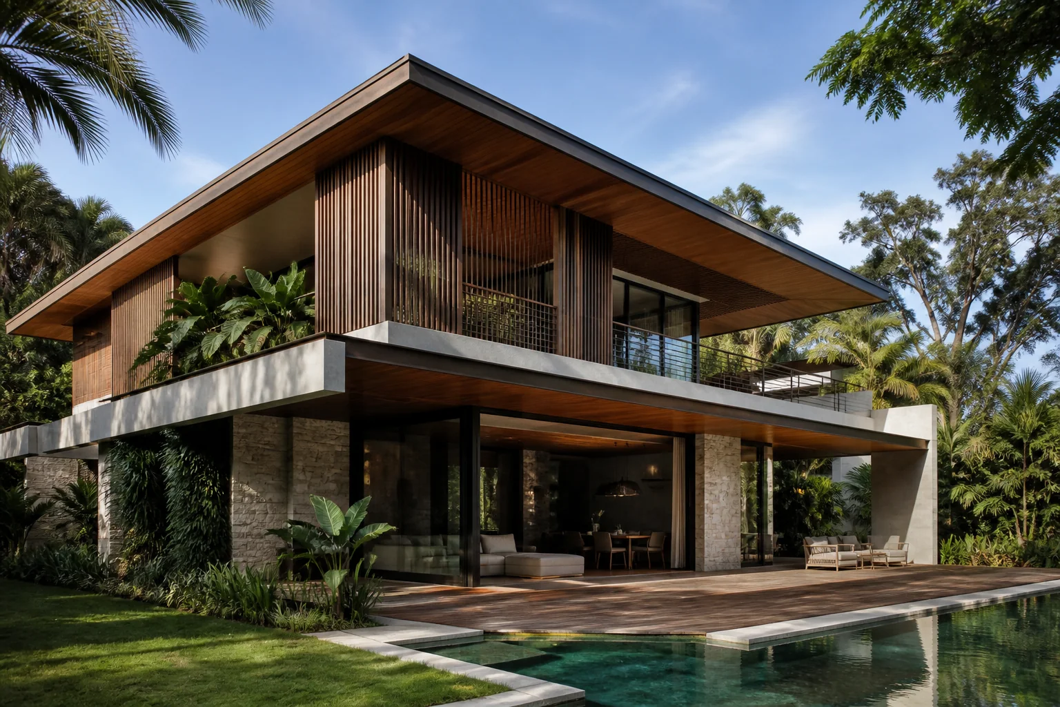 Minh họa Hình khối và mặt đứng